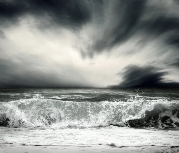 Вид на шторм Seascape Лицензионные Стоковые Фото