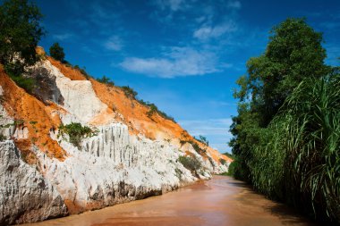 Red river canyon, Mui Ne, Vietnam clipart