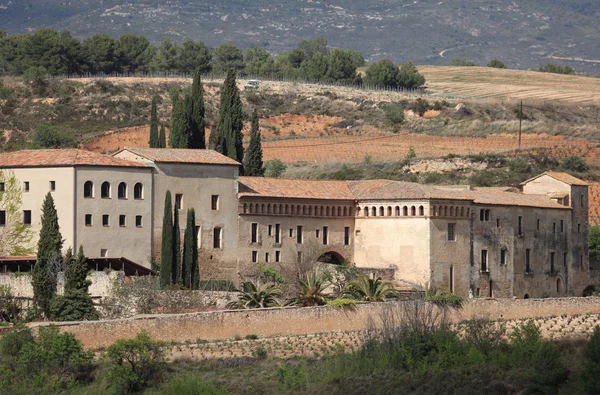 Монастырь Сантес Креус недалеко от Таррагоны, Испания — стоковое фото