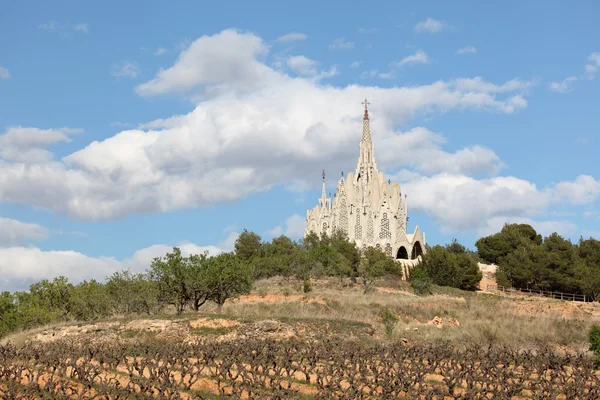 Helligdommen Montserrat i Montferri i provinsen Tarragona i Catalonia i Spania – stockfoto