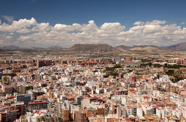 Cityscape of Alicante, Catalonia Spain — Stock Photo, Image
