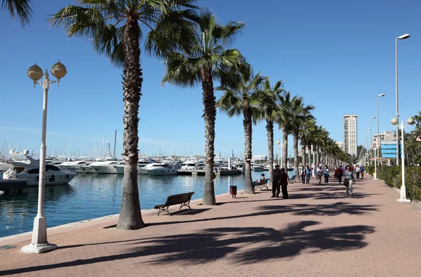 Promenade à Alicante, Catalogne Espagne — Photo