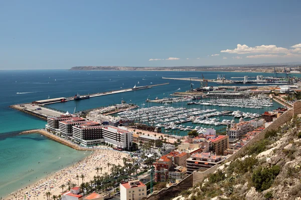 Parte costera de Alicante, Cataluña España — Foto de Stock