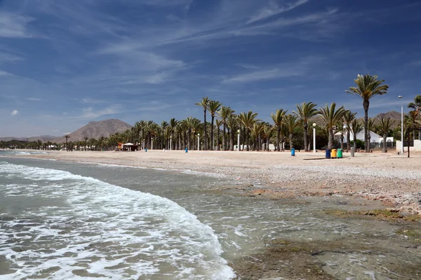 Bela praia de La Azohia, Costa Calida, Espanha — Fotografia de Stock