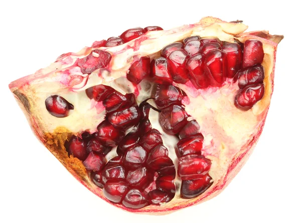 stock image Pomegranate isolated over white background