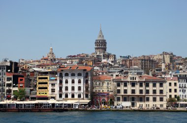 Galata Tower in Istanbul, Turkey clipart