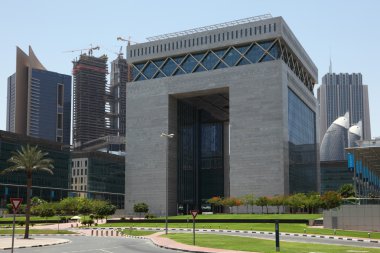 The Dubai International Financial Centre (DIFC) clipart