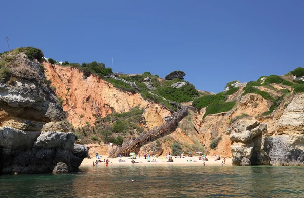 Praia perto de Sagres no Algarve, Portugal . — Fotografia de Stock
