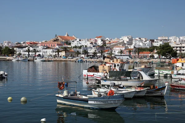 Marina em Lagos, Algarve Portugal — Fotografia de Stock