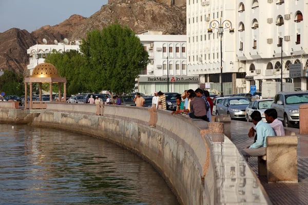 Matrah corniche, muscat, Sułtanat Omanu — Zdjęcie stockowe