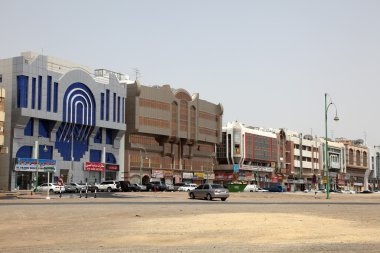 Modern buildings in Al Ain, Emirate of Abu Dhabi clipart