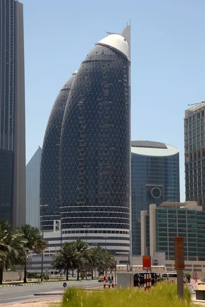 Arquitectura moderna en el centro de Dubai — Foto de Stock