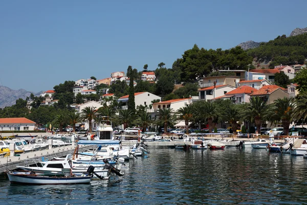 Adriatic Resort Brela in Croatia — Stock Photo, Image