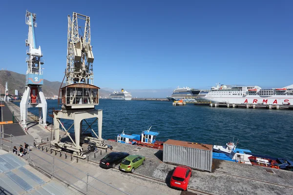 Pelabuhan Santa Cruz de Tenerife — Stok Foto