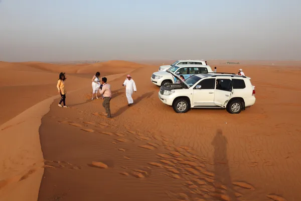 Golpe de dunas en Dubai — Foto de Stock