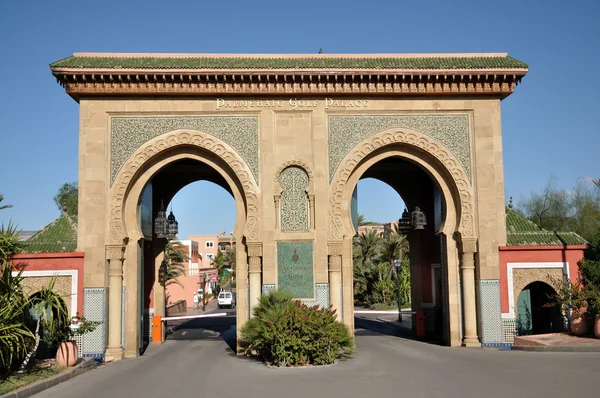 Palmeraie golf palace resort i Marrakech, Marocko — Stockfoto