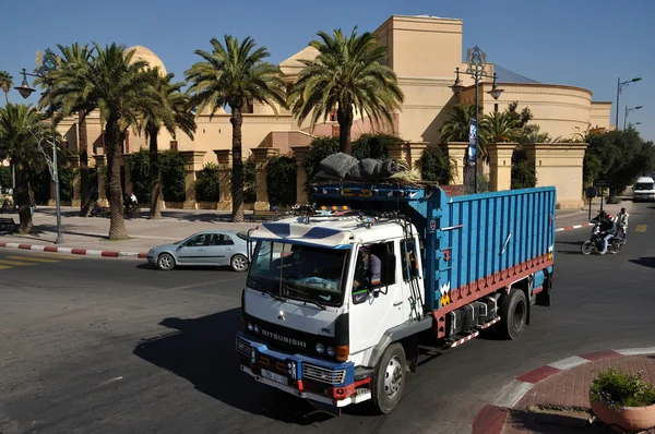 Camiones en Marrakech, Marruecos . — Foto de Stock