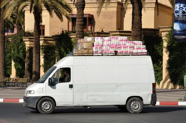 Transport w Marrakesz, Maroko. — Zdjęcie stockowe