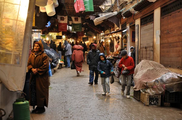 En la Medina de Fez, Marruecos . — Foto de Stock