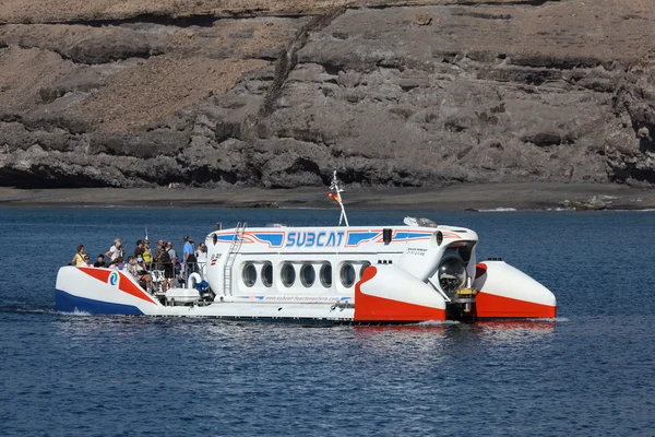 Podkategorie Turistické ponorky v morro jable, Španělsko fuerteventura — Stock fotografie