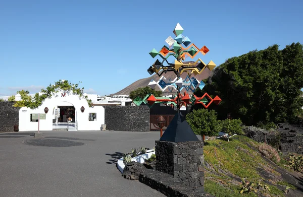 Haus von cesar manrique, lanzarote, spanien. — Stockfoto