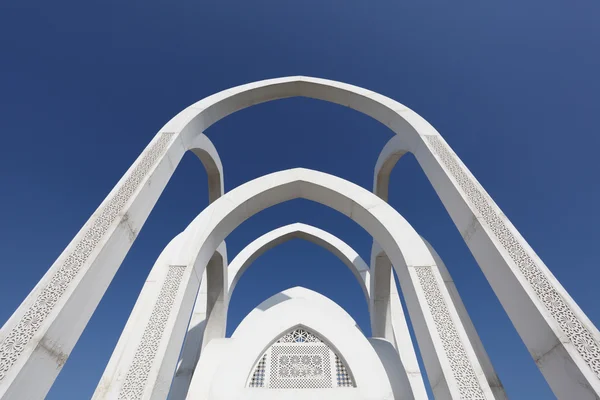 Islamic monument in the city of Doha, Qatar — Stock Photo, Image
