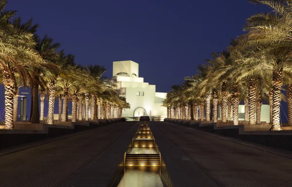 在卡塔尔的多哈伊斯兰艺术博物馆 — 图库照片