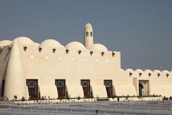 Qatar statligt grand mosque i doha — Stockfoto
