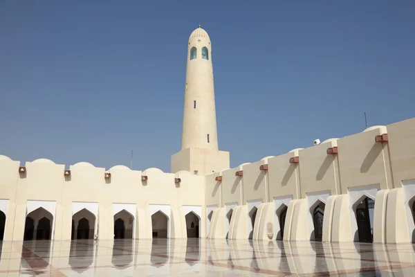 Qatar statligt grand mosque i doha — Stockfoto