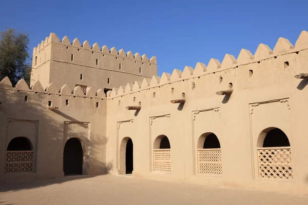 Benteng Al Jahili di Al Ain, Emirat Abu Dhabi — Stok Foto