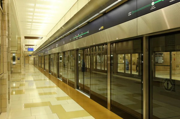 U-Bahn-Station Dubai — Stockfoto