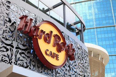 Hard Rock Cafe in Dubai clipart