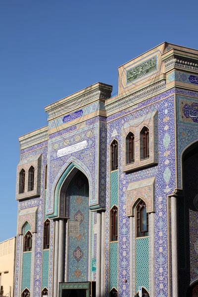 Παραδοσιακό ιρανικό Τζαμί στο deira του Ντουμπάι — Φωτογραφία Αρχείου