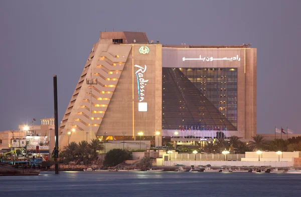Radisson hotel in sharjah, Verenigde Arabische Emiraten — Stockfoto