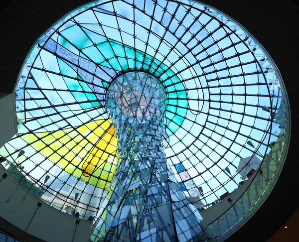 Cupola of the Wafi mall in Dubai — Stock Photo, Image