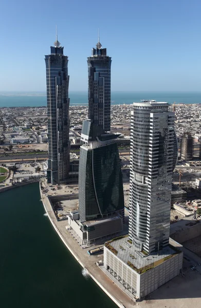 摩天大楼在迪拜商业湾 — 图库照片