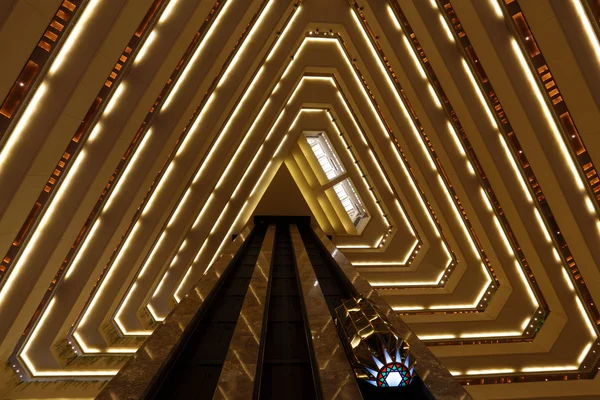 Dentro do hotel Sheraton em Doha, Qatar . — Fotografia de Stock