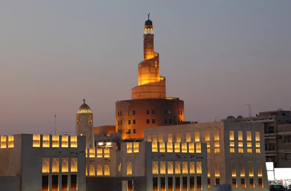 Doha, カタールのイスラム文化センター fanar — ストック写真