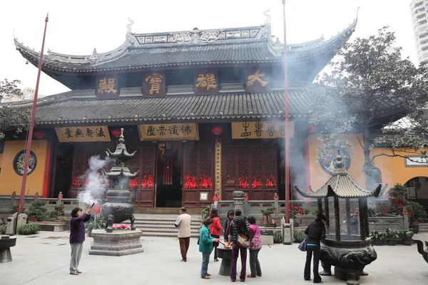 Jade ναό του Βούδα στην Σαγκάη, Κίνα — Φωτογραφία Αρχείου