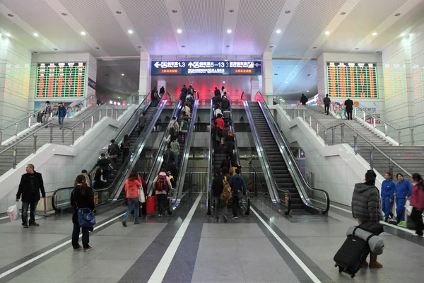 Estación de tren de Shanghai — Foto de Stock