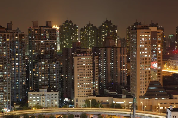 Bostäder highrise byggnader i shanghai, Kina — Stockfoto