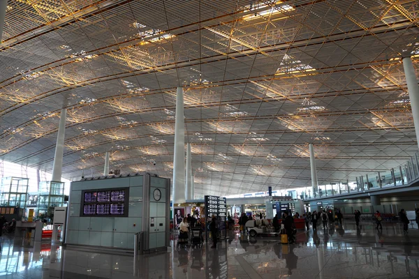 Aeropuerto Internacional de Beijing Capital — Foto de Stock