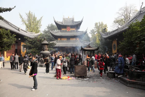 Longhua-Tempel in shanghai, China — Stockfoto