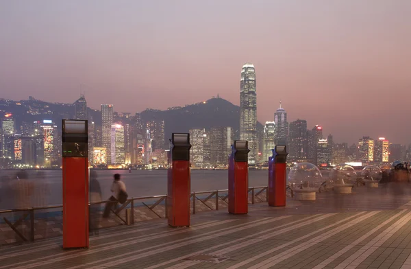 Аллея звезд в Гонконге — стоковое фото