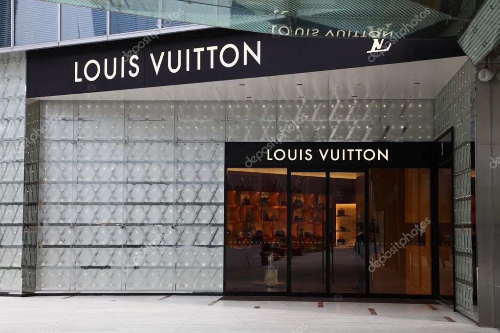 Louis Vuitton Store in the Mall in Shanghai, China – Stock Editorial Photo © philipus #9337659
