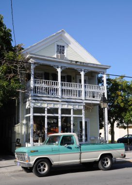Street at Key West, Florida clipart