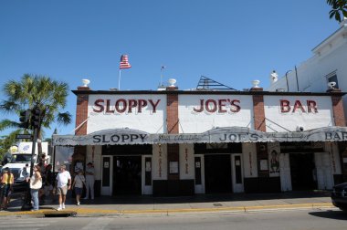 Sloppy Joe's Bar in Key West, Florida Keys USA clipart