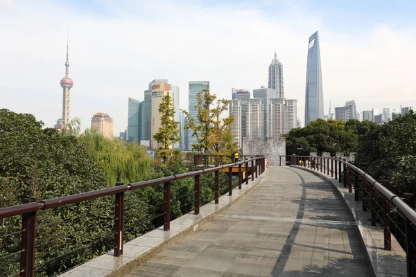 Panoramę pudong, shanghai, Chiny — Zdjęcie stockowe