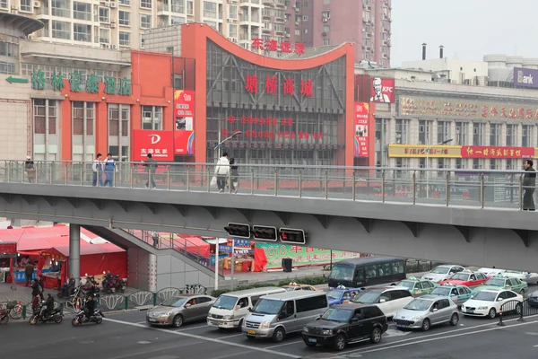 Paso elevado en la ciudad de Shanghai, China — Foto de Stock