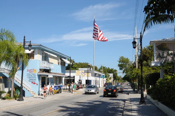 Calle en Key West, Florida Estados Unidos — Foto de Stock